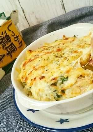簡単！余りごはんで10分グラタン-レシピのメイン写真