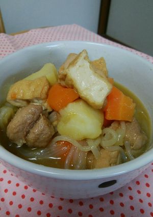 鶏もも肉で簡単肉じゃが♬-レシピのメイン写真