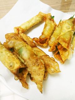 ささみとシソの巻き巻きワンタン揚げ-レシピのメイン写真