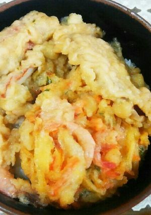 煮込み天丼-レシピのメイン写真