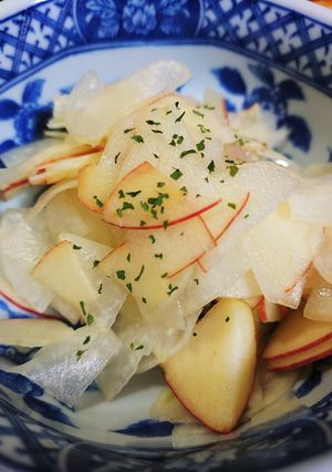 さっぱりりんごと大根のサラダ-レシピのメイン写真