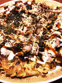 ✨チーズ餅明太子のシーフードお好み焼き-レシピのメイン写真