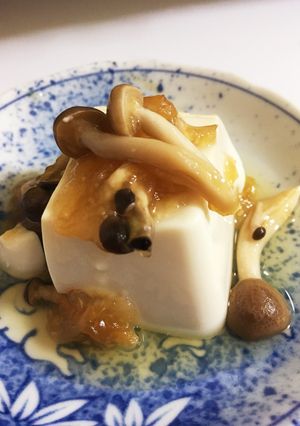 豆腐のきのこあんかけ-レシピのメイン写真