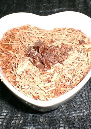 チョコとクリームチーズのなめらかムース-レシピのメイン写真