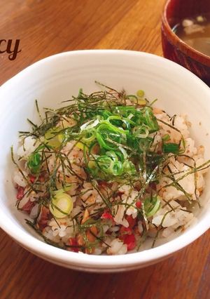 さんま缶の混ぜ御飯 ♪ 出汁茶漬も美味！-レシピのメイン写真