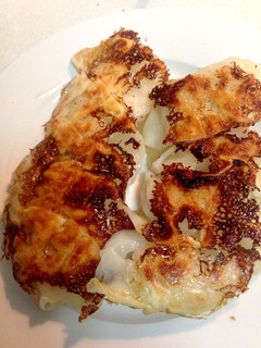 鶏ひき肉の焼き餃子-レシピのメイン写真