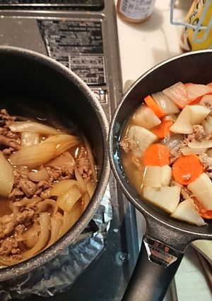 牛丼からの取り分け[離乳食完了期]-レシピのメイン写真