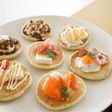 そば粉でブリニ風*オープンパンケーキ
