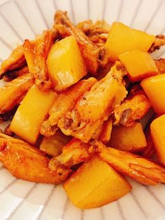 手羽と大根の煮物-レシピのメイン写真