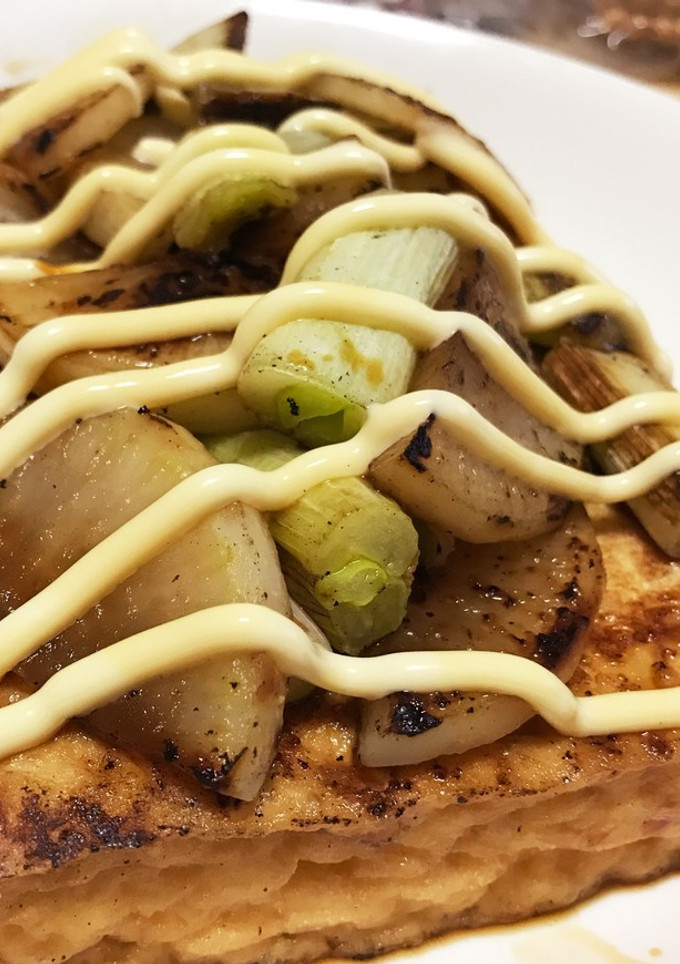 厚揚げに焼き大根が意外と合うよ(*´∇｀-レシピのメイン写真