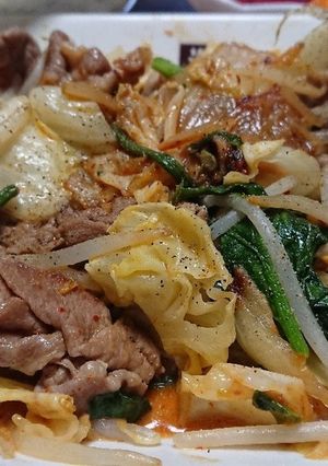 豚肉とキムチと野菜-レシピのメイン写真