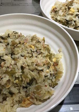 ピリッと辛めな高菜チャーハン-レシピのメイン写真