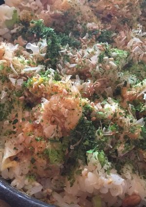 コーンと納豆の青のりチャーハン-レシピのメイン写真