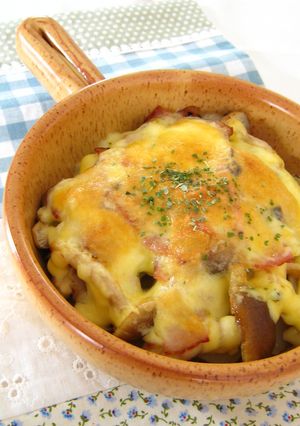 ポテトときのこの簡単グラタン-レシピのメイン写真