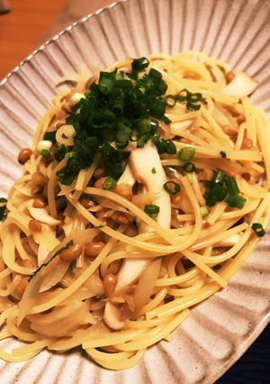 簡単ササッと納豆パスタ-レシピのメイン写真