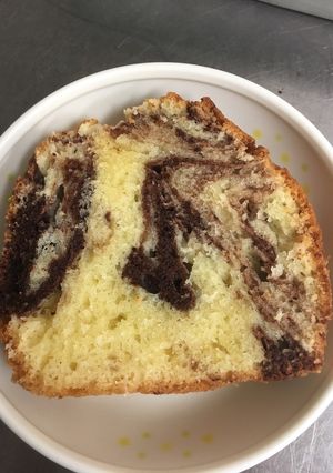 マーブルパウンドケーキ-レシピのメイン写真