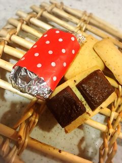 バレンタインに!ちょこのせクッキー!-レシピのメイン写真