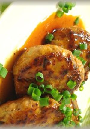 根菜ときのこのハンバーグ-レシピのメイン写真