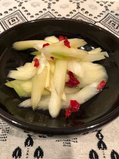 セロリの甘酢漬け-レシピのメイン写真
