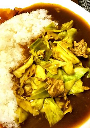 スピード❗️キャベツカレー-レシピのメイン写真