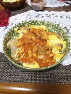 ポークピカタ・白豆とトマト缶煮込み-レシピのメイン写真