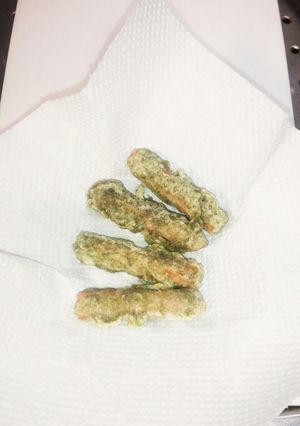 お弁当に～魚肉ソーセージの衣揚げ-レシピのメイン写真