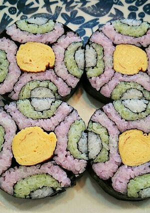 【飾り巻き寿司】文銭巻き-レシピのメイン写真