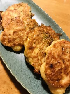鶏つくねと豆腐のふわふわ焼き●プレーン-レシピのメイン写真