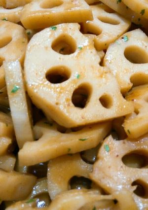 れんこんのきんぴらカレー風味-レシピのメイン写真