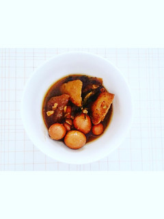 鶏のきんかんと大根じゃがのこってり煮-レシピのメイン写真