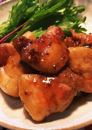 簡単！バーベキュー風豚バラ焼き-レシピのメイン写真