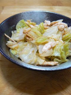 鶏ささみとキャベツのごま和え-レシピのメイン写真