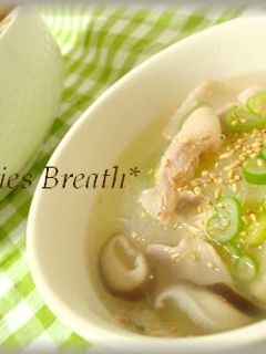 白菜と豚バラ肉の中華スープ-レシピのメイン写真