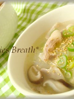 白菜と豚バラ肉の中華スープ-レシピのメイン写真