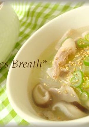白菜と豚バラ肉の中華スープ-レシピのメイン写真