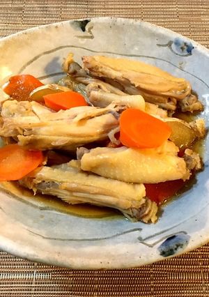 安い!速い!簡単♡とり手羽中の生姜煮-レシピのメイン写真