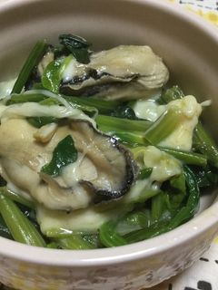 ☆牡蠣とほうれん草のマヨチーズ焼き♪-レシピのメイン写真