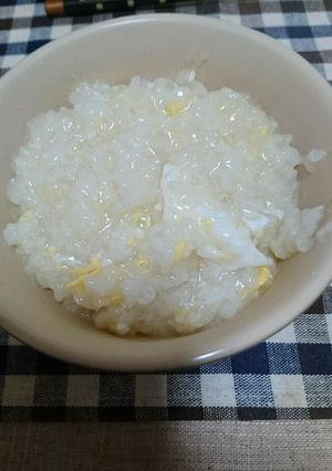やはりシンプルな卵のお粥-レシピのメイン写真