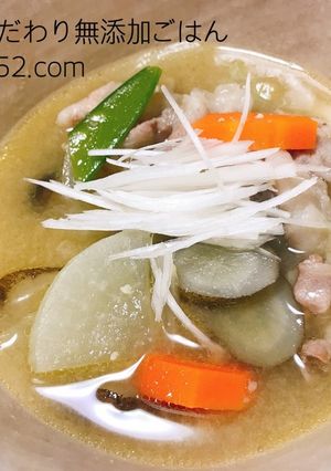 簡単ひと手間で美味しくなる！基本の豚汁-レシピのメイン写真