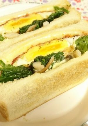 しっかり食べてね、目玉焼きでホットサンド-レシピのメイン写真