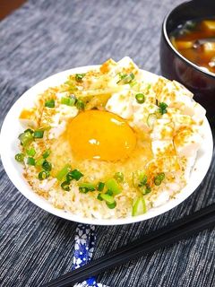 簡単!TKG☆ほんだし豆腐丼-レシピのメイン写真
