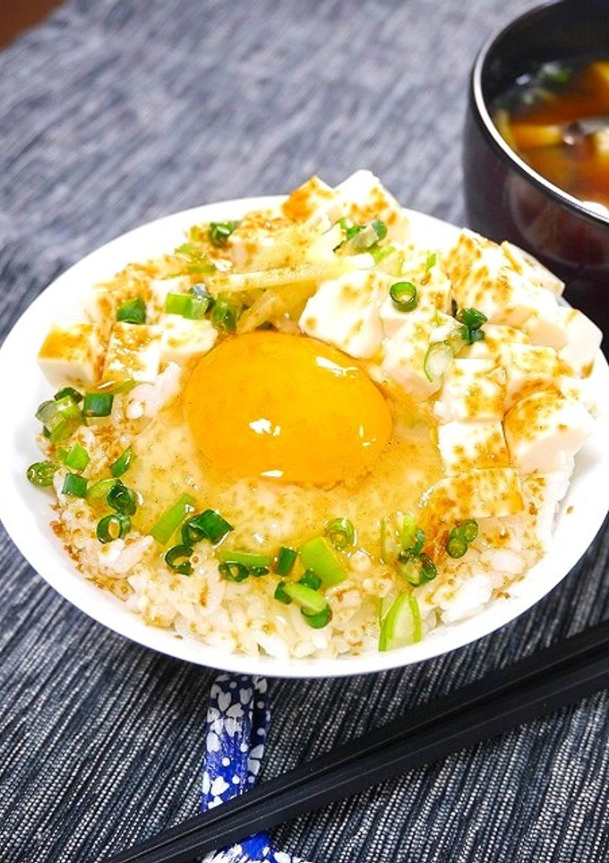 簡単！TKG☆ほんだし豆腐丼-レシピのメイン写真