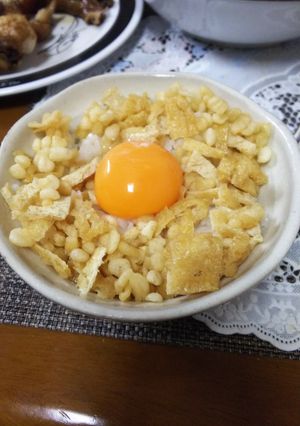 簡単節約・狐と狸の丼-レシピのメイン写真