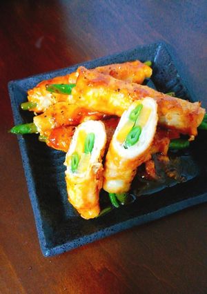 野菜の豚肉巻きケチャップソース-レシピのメイン写真