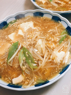 もやしと豆腐で簡単!カレー南蛮豆腐♡-レシピのメイン写真