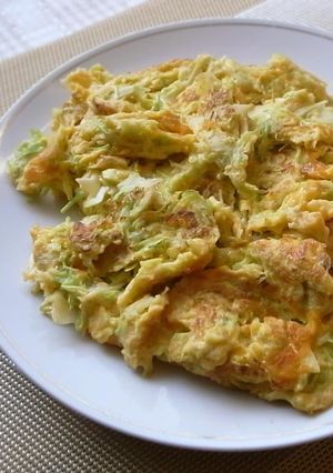 カットキャベツde卵焼き-レシピのメイン写真