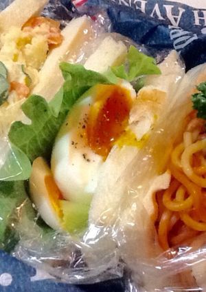 簡単早い美味し有る物具材ワンタッチサンド-レシピのメイン写真