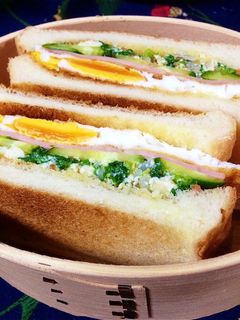 大根葉白和えホットサンド-レシピのメイン写真