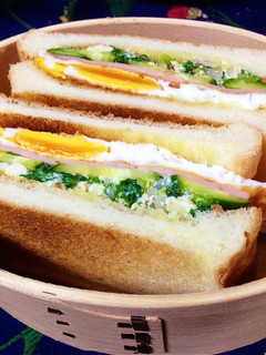 大根葉白和えホットサンド-レシピのメイン写真