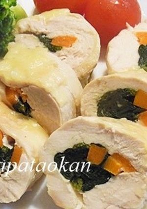 お弁当にも♪チキンチーズロール-レシピのメイン写真